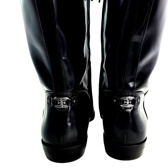 Sam Edelman Cesar Womens Black Riding Boots Size 11 Equestrian Revival - Picture 5 of 10